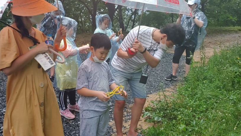 좌구산 숲 명상의 집 숲해설 사진3