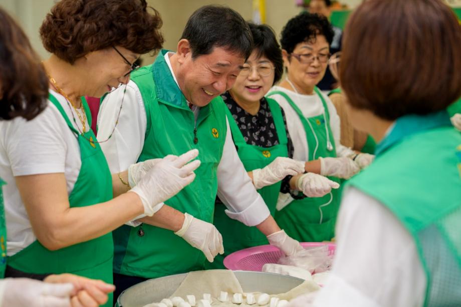 증평읍 지역사회보장협의체, 추석 맞이 명절음식(모둠전) 정(情) 나누기 행사 진행