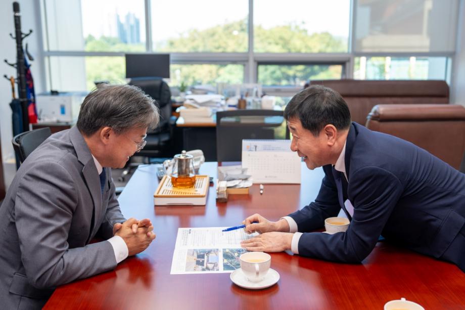 이재영 증평군수, 내년도 예산확보 위해 국회 발품행정 펼쳐