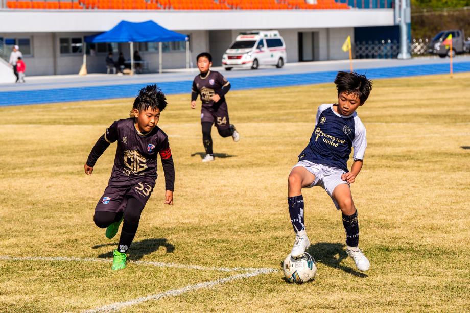 증평종합운동장에서 펼쳐진 첫 축구대잔치 2024 증평군수배 전국유소년축구대회 성황리 개최