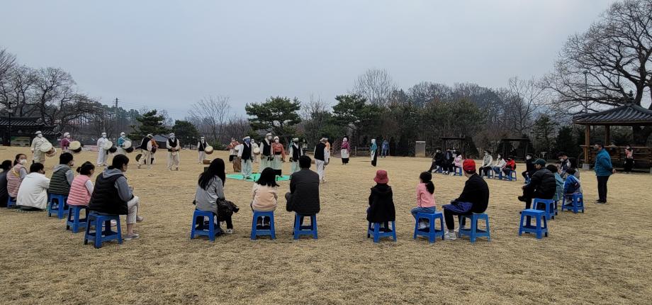 장뜰두레농요 시연