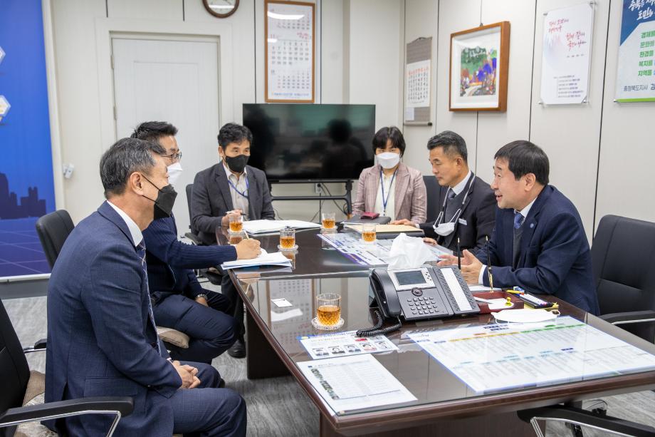 충북지방벤처기업청장 간담회