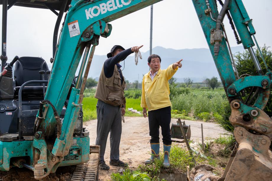 수해복구 현장방문