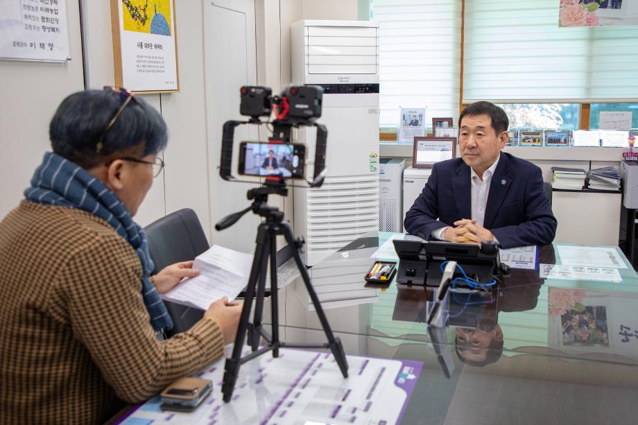 굿데이 충청 인터뷰