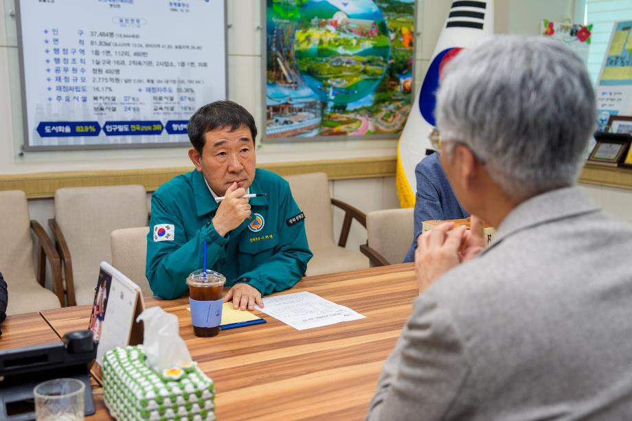 겐트대학교 총장 면담