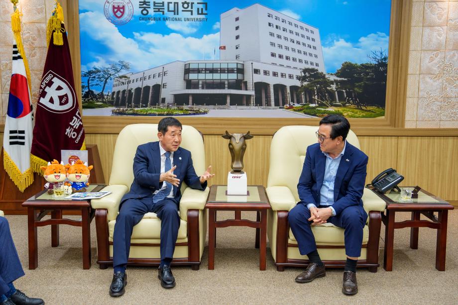 충북대학교 총장(고창섭) 면담