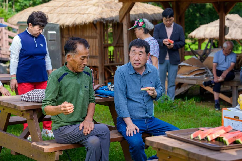 장뜰두레농요보존회 격려