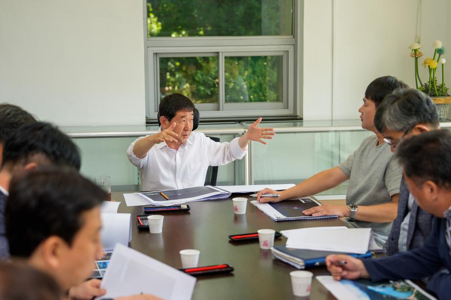 삼기저수지 수경시설 용역중간보고