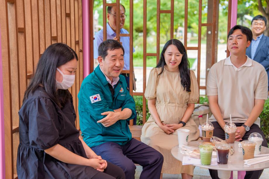 임산부 쉼터 간담회