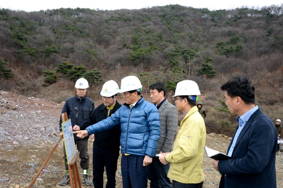 홍성열 증평군수, 공사현장 등 돌며 안전사고 예방 철저 지시