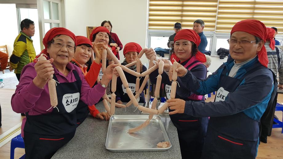 제천 운학마을, 죽리 새뜰마을로 선진지 견학 와