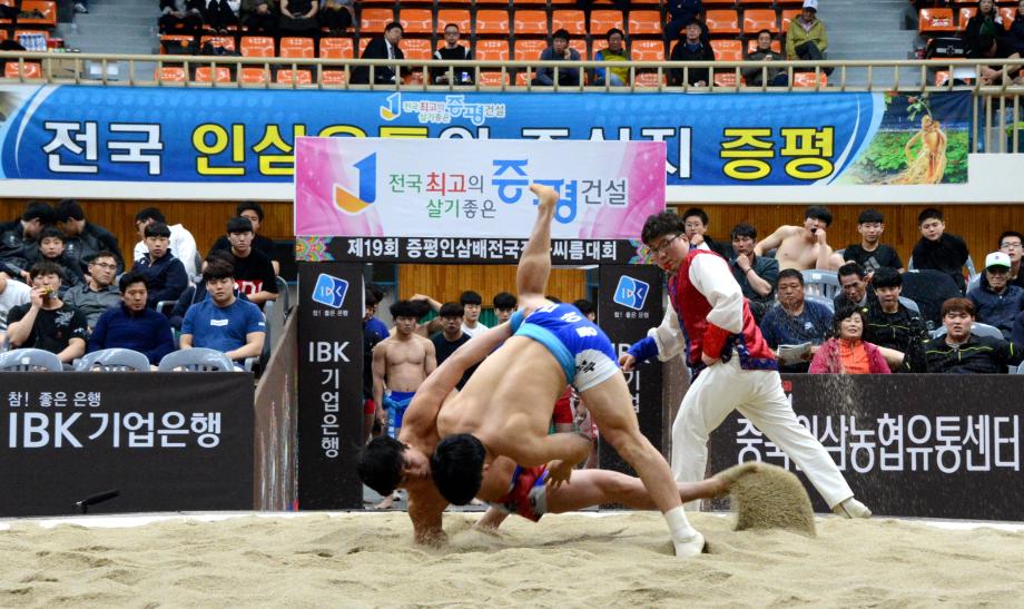 제19회 증평인삼배 전국장사씨름대회 4일째 하이라이트