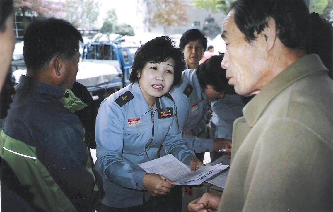 박순덕씨『모범자원봉사자』도지사 표창