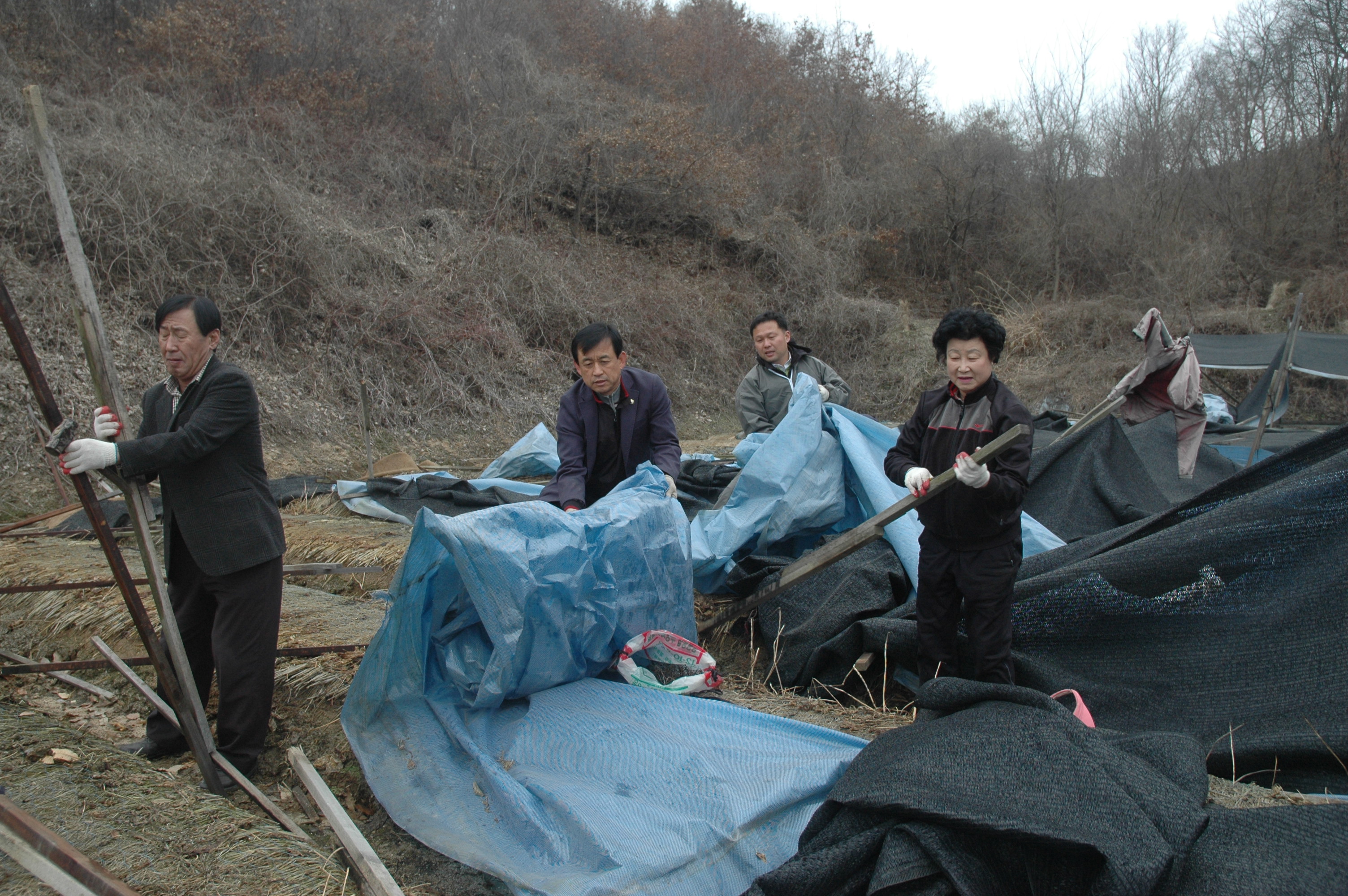 증평군 폭설피해복구 적극 지원