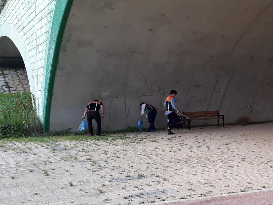 증평군 지역자율방재단, 여름준비 한창