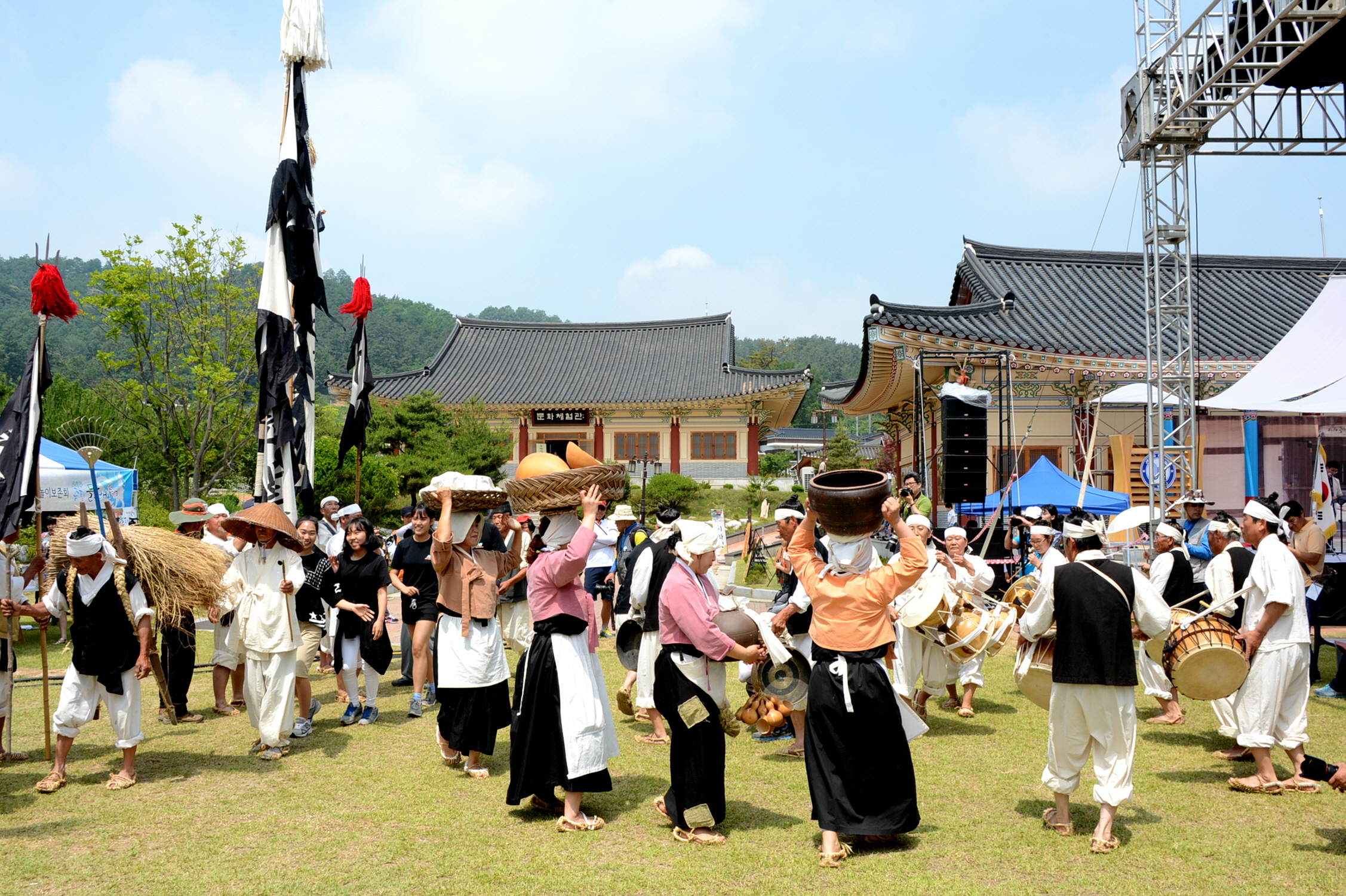 ‘전통과 현대문화의 만남’증평 들노래 축제 성료