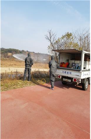 증평군, AI 사전예방 총력 기울인다.