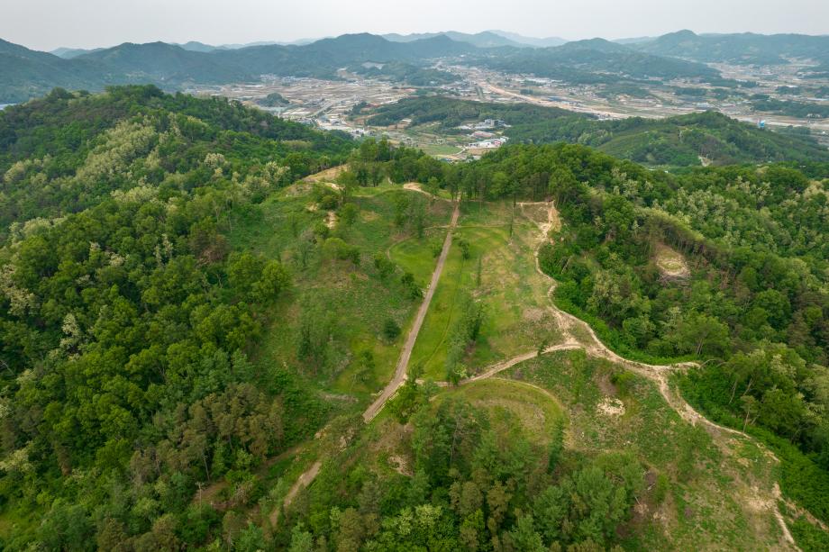 추성산성 항공사진