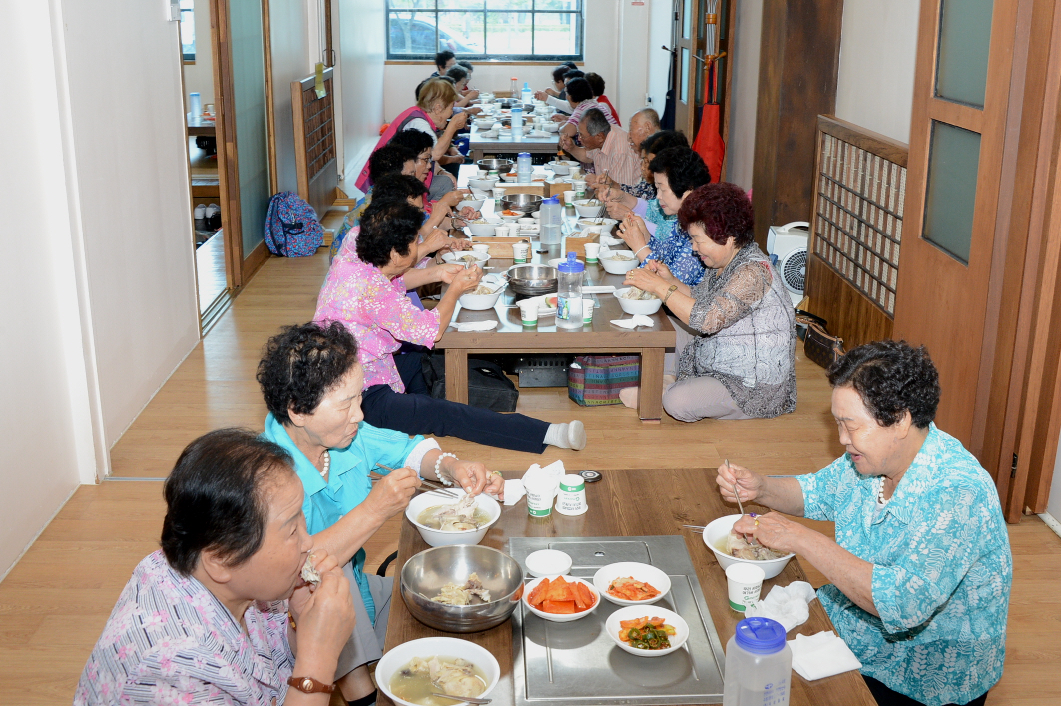 증평종합사회복지관 제 8회 "사랑의 삼계탕 나눔’행사