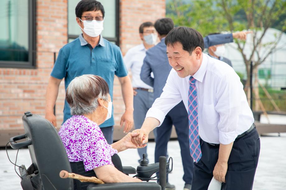 이재영 증평군수, 마을주민과 소통 강화