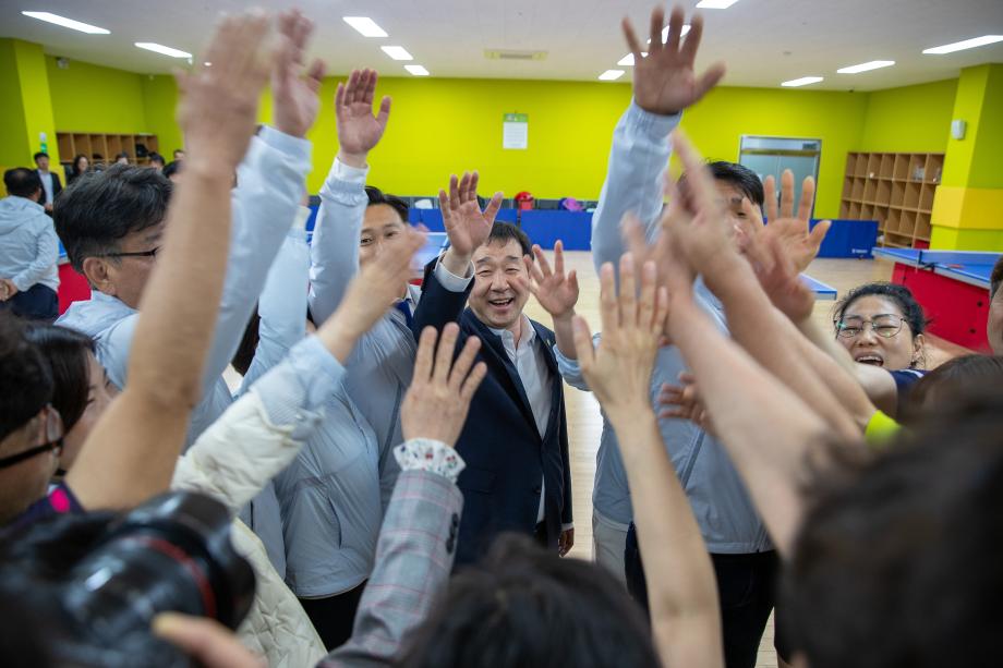 증평군체육회-증평군, 충북도민체전‘선수단 격려’