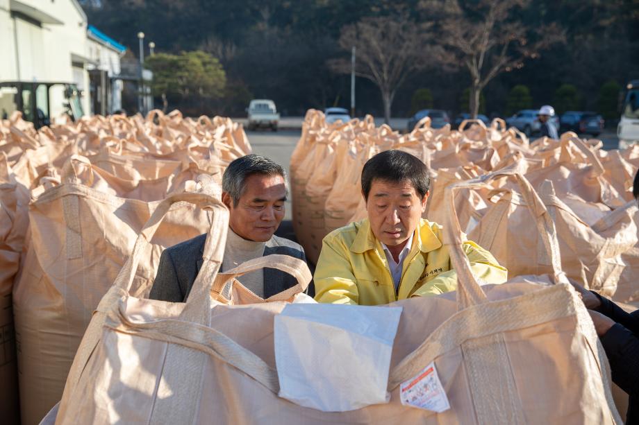 증평군, 2023년 공공비축미곡 포대벼(건조벼) 매입 시작