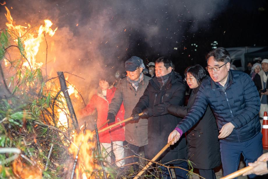 청룡의 해 2024년... 증평 신년 해맞이