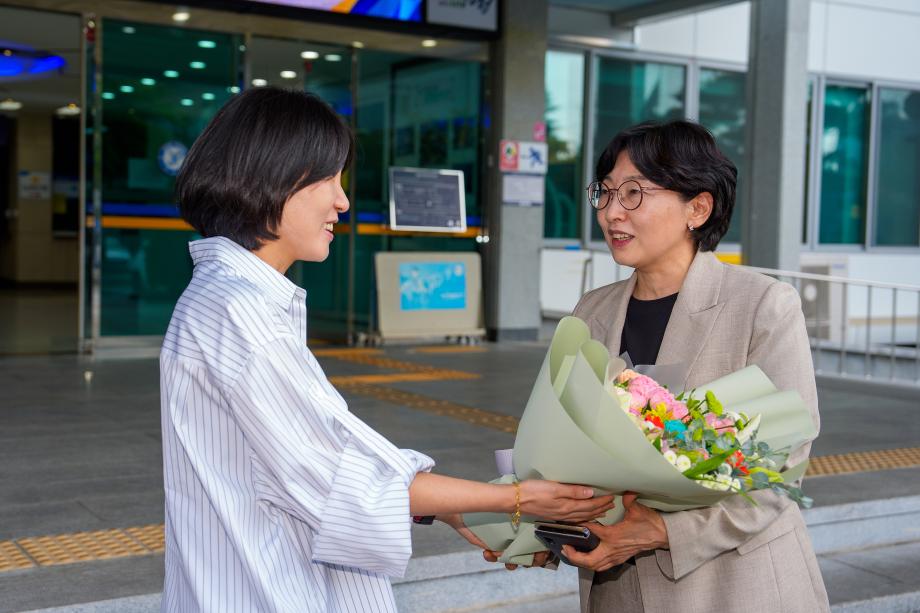 증평군, 제20대 김은영 부군수 취임