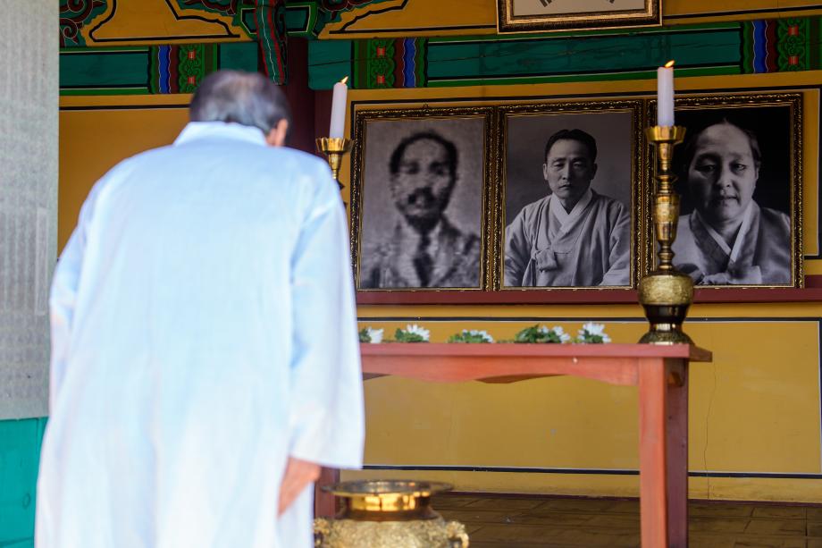 증평 출신 애국지사 연병환․연병호․연미당 선생 추모제 거행